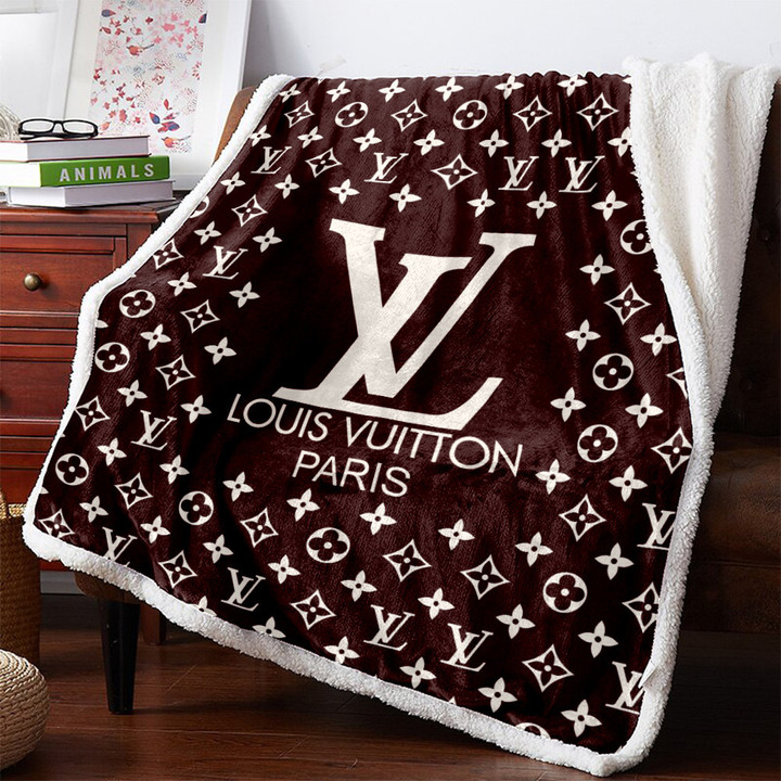 Louis Vuitton Luxury Fleece Blanket Original 5