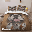 Bedding Set-Bulldog Face