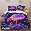 Bedding Set-Flamingo Lavender FLowers