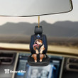 Ornament-Bulldog in a car