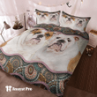 Bedding Set-Bulldog Boho Pattern
