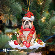 Ornament-Bulldog Christmas Gift