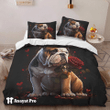 Bedding Set-Bulldog Rose Valentine