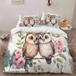 Bedding Set-Owl Couple Valentine