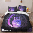 Bedding Set-Owl Mandala Style