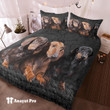 Bedding Set-Lots of Dachshund in Bed