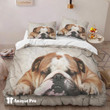 Bedding Set-Bulldog Sleeping 2