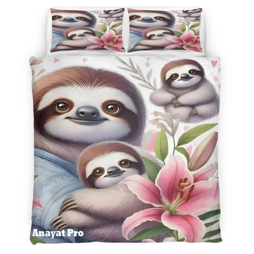 Bedding Set-Sloth Mom