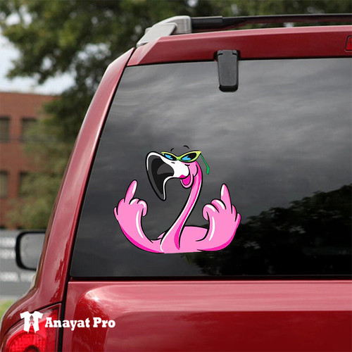 Sticker-Flamingo 2