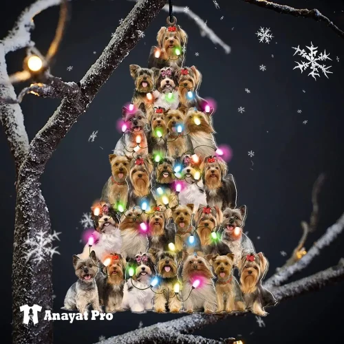 Ornament-Yorkshire Terrier ChristmasTree