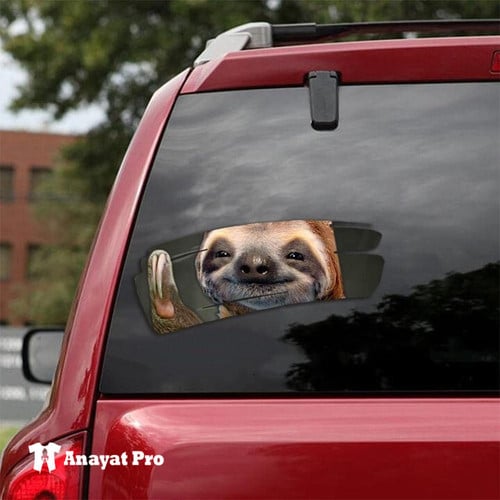 Sticker-Sloth Window
