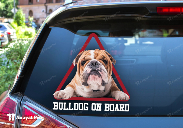 Sticker-Bulldog on Board