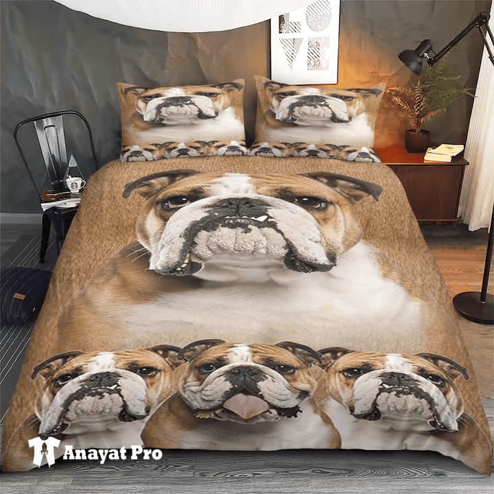 Bedding Set-Bulldog -The big and the little
