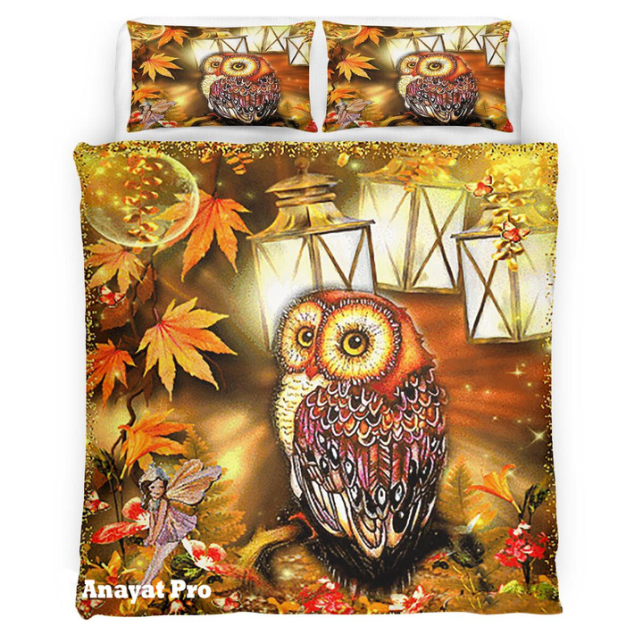 Bedding set-Owl Autumn