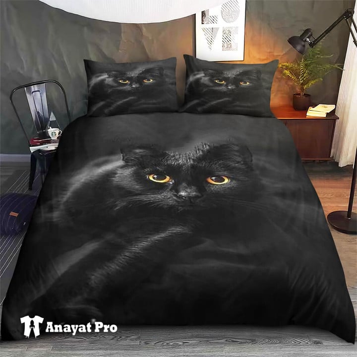Bedding Set-Black Cat