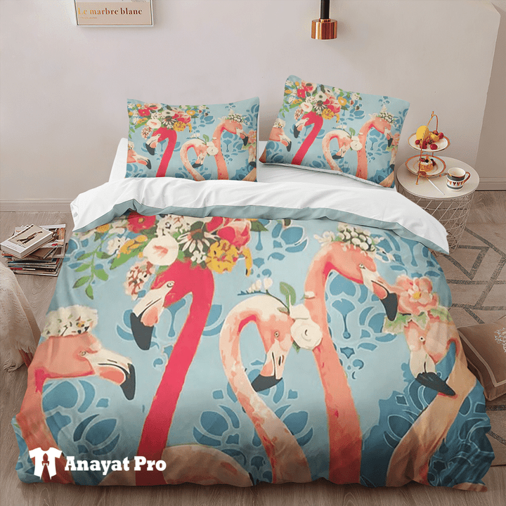 Bedding Set-Flamingo Awesome