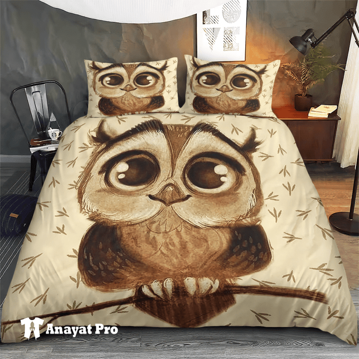 Bedding Set-Owl Cute