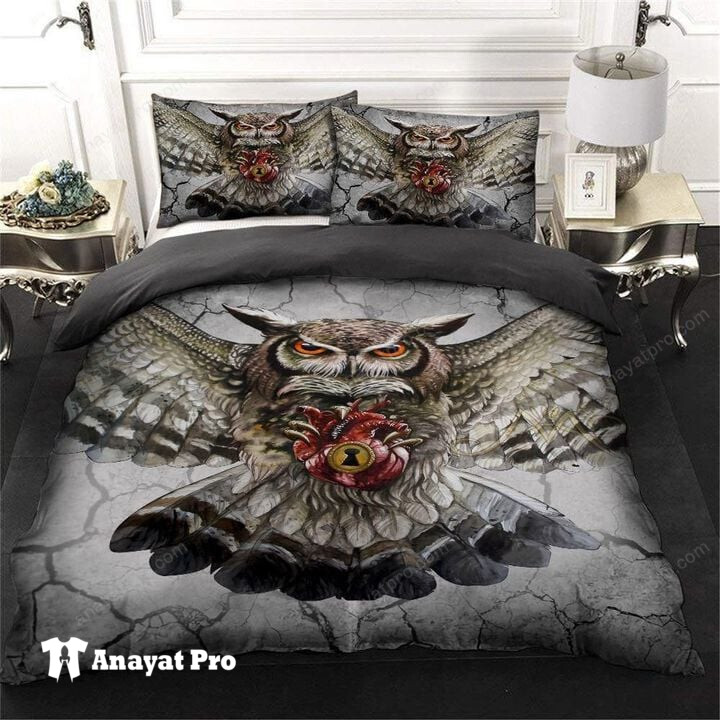 Bedding Set-Owl Heart