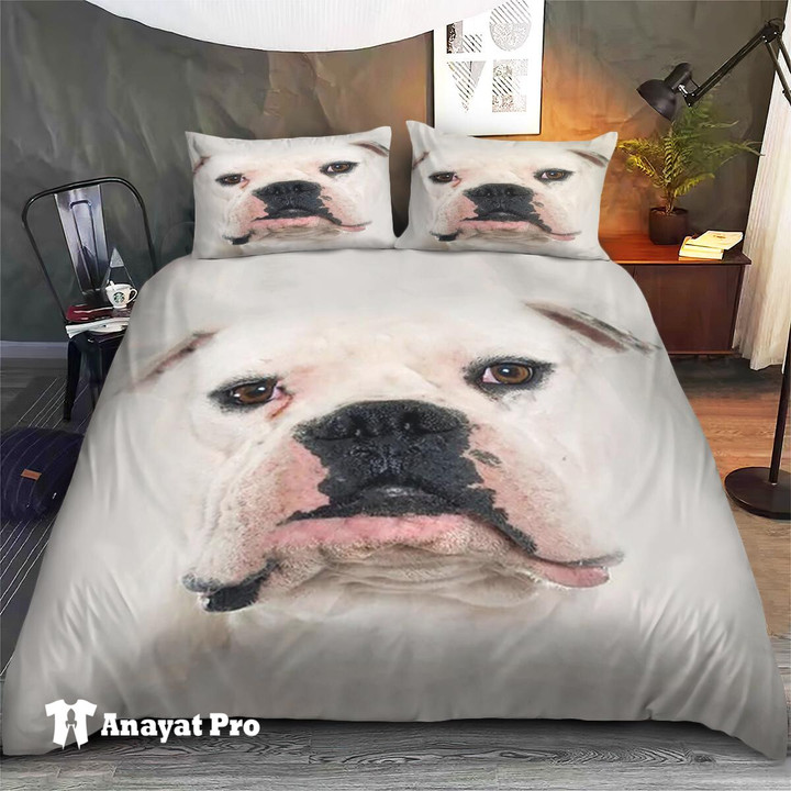 Bedding Set-Bulldog Face 2