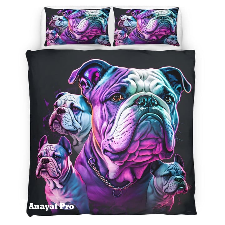 Bedding Set-Bulldog Beyond Colorful