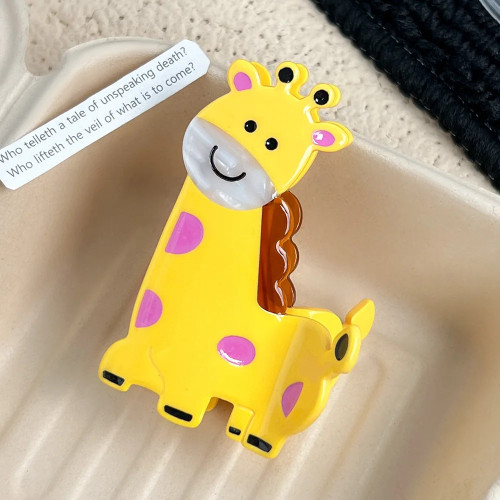 Giraffe Hair Claw Cartoon Hair Clip Hair Accessories