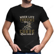 When Life Throws You A Curve Funny Motorcycle Shirt PHK2507204