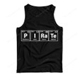 Pirate (P-I-Ra-Te) Periodic Elements Spelling Shirt, Pirate Shirt PHK3007205