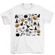 Halloween Pattern Shirt, Halloween Shirt PHK0408207