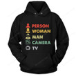 Person Woman Man Camera TV Shirt, Funny Shirt PHK2308201