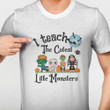 I Teach The Cuties Litlle Monsters Halloween Shirt, Teacher Shirt PHK2408205
