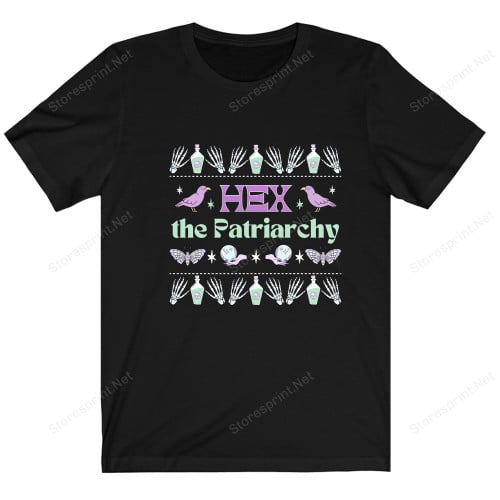Halloween Hex The Patriarchy Shirt, Halloween Feminist Shirt PHK3108209