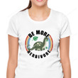 Be More Herbivore Dinosaur With Rainbow Vegetarian Shirt PHK1907204