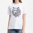 Botanic Flower Wolf Shirt, Wolf Shirt PHZ3007208