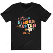 Personalized Retro Vibes Back To School Shirt, Personalized Kindergarten Shirt PHK0808202