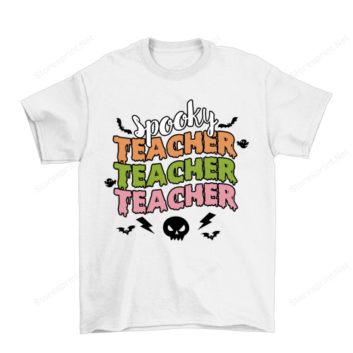Spooky Halloween Teacher Shirt PHH0208207