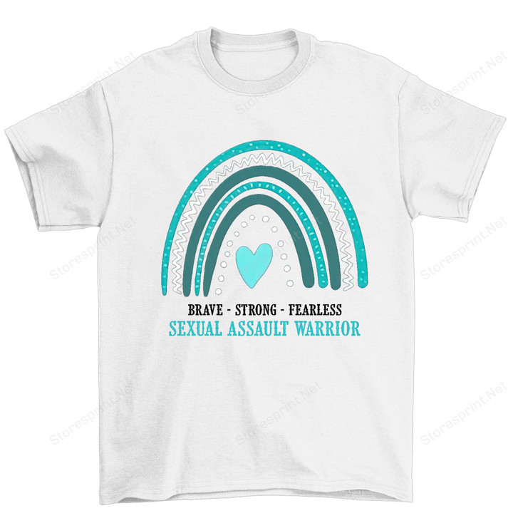 Brave Strong Fearless Sexual Assault Awareness Shirt PHK1507208