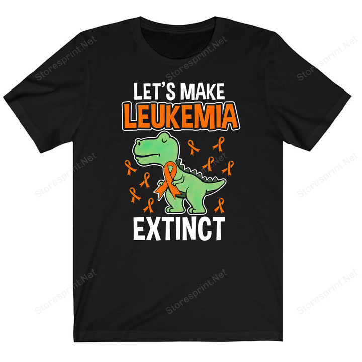 Dinosaur Leukemia Cancer Shirt, Leukemia Awareness Shirt PHR0808209