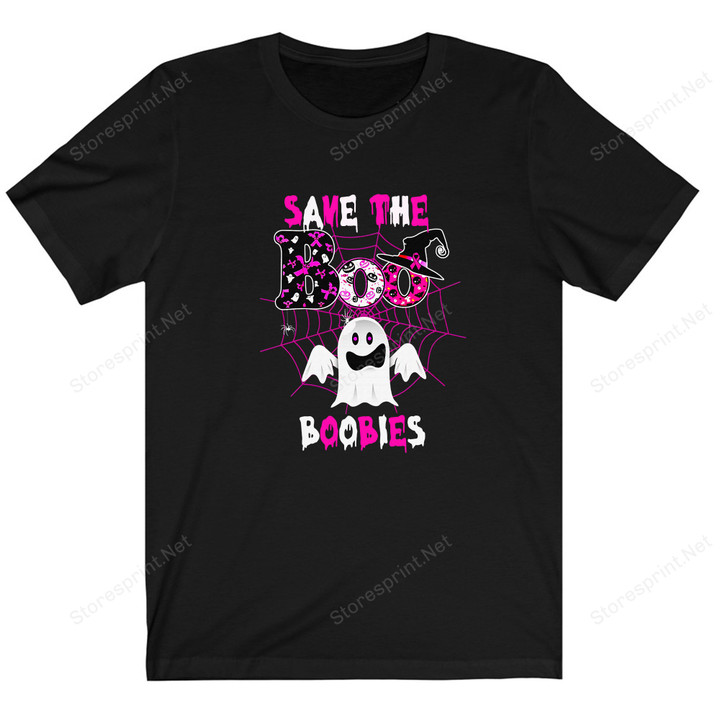 Halloween Save The Boobies Shirt, Breat Cancer Awareness Shirt PHK2308205