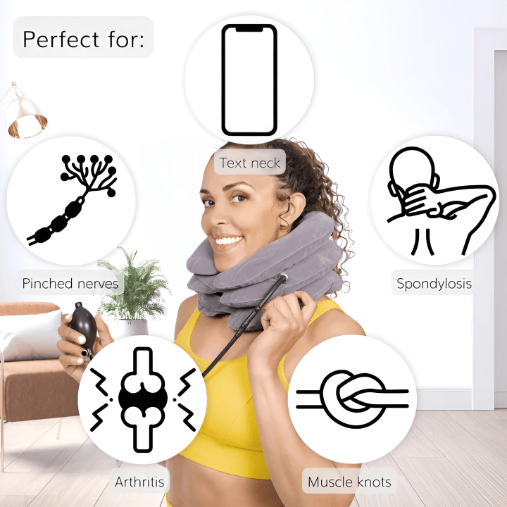 Inflatable Neck Traction Device - Neck Stretcher