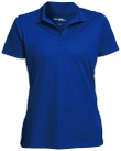 LST650 Women's Micropique Tag-Free Flat-Knit Collar Polo