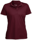 LST650 Women's Micropique Tag-Free Flat-Knit Collar Polo