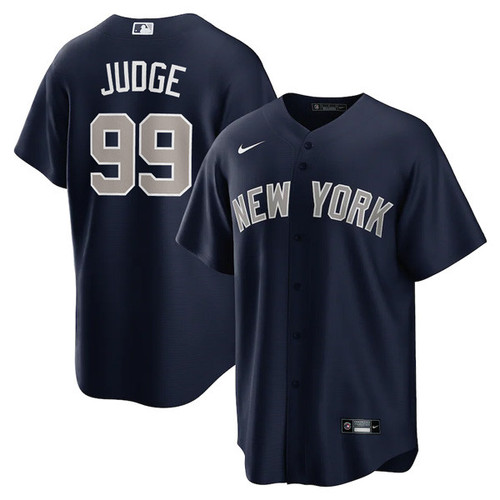 Aaron Judge New York Yankees Navy Jersey - All Stitched