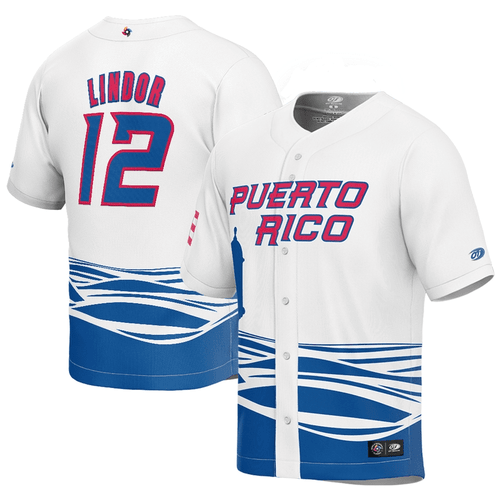 Men’s Puerto Rico 2023 World Baseball Classic Jersey - All Stitched