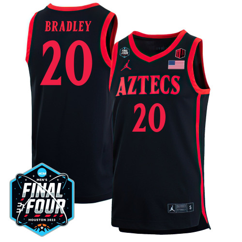 Men's San Diego State Aztecs 2023 Final Four College Basketball Jersey - All Stitched