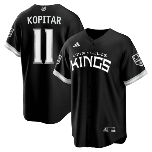 Los Angeles Kings Baseball Jersey - All Stitched