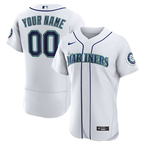Seattle Mariners Custom Jersey - All Stitched