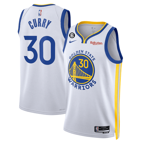 Golden State Warriors 2022/23 Players Jersey - Association White Edition - All Stitched