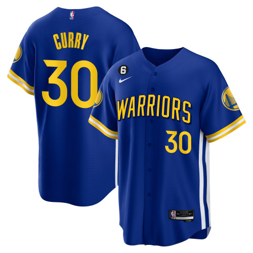 Men's Golden State Warriors Baseball Jersey - All Stitched