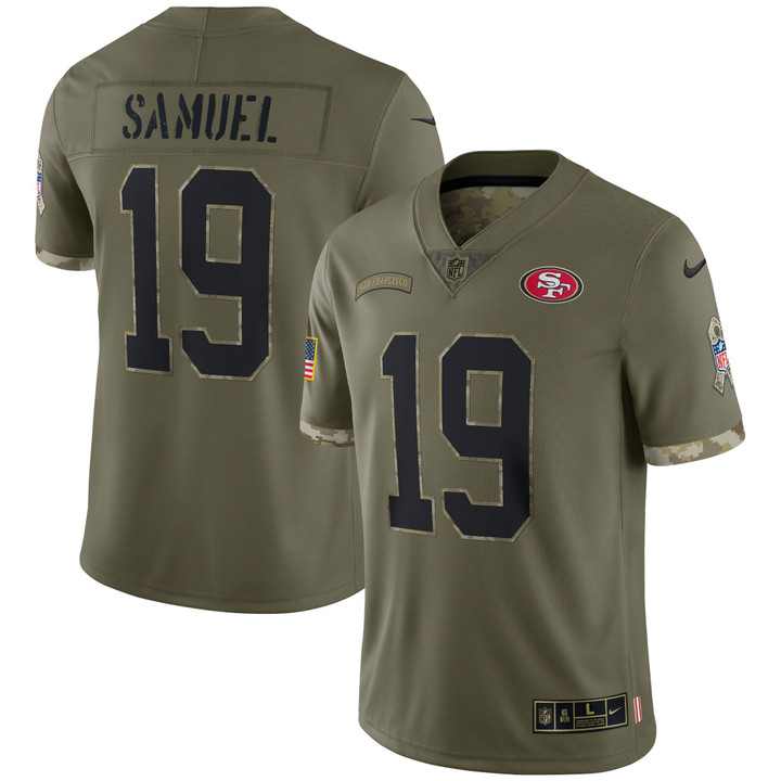 Men's San Francisco 49ers Salute To Service Jersey - All Stitched