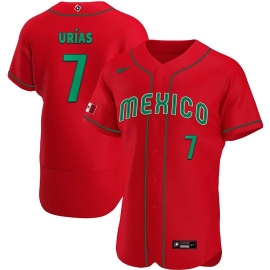 Men's Mexico 2023 World Baseball Flex Base Jersey - All Stitched